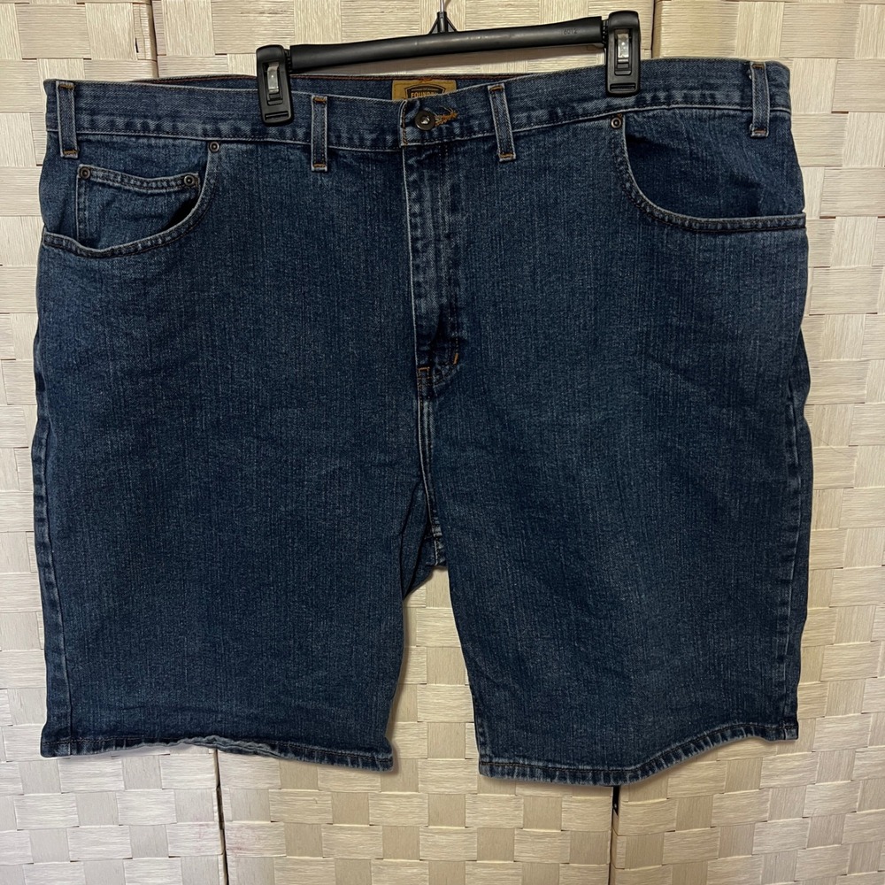 Foundry Supply‎ Co. Denim Shorts Relaxed Fit Casual Blue Jean Shorts Size 48